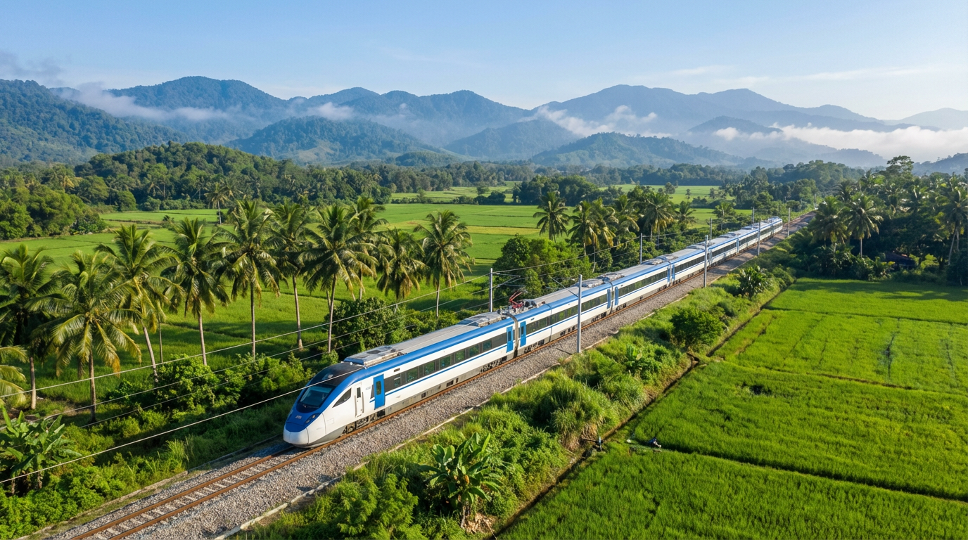 ECRL vs Thailand’s Land Bridge: A Race for Readiness - มาเลเซียใกล้เปิดแลนด์บริดจ์ทางราง: แล้วแลนด์บริดจ์ไทยกำลังแข่งกับอะไร