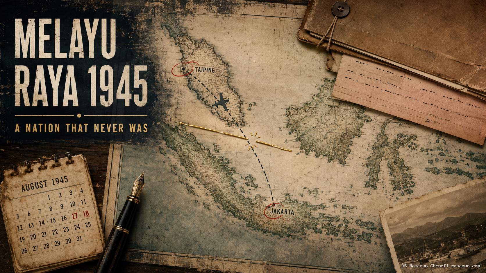 เรื่องราวในประวัติศาสตร์ : มลายากับอินโดนีเซียเกือบประกาศเอกราชร่วมกัน