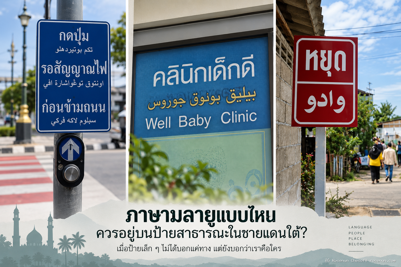 Which Malay Should Appear on Public Signs in Thailand’s Deep South?