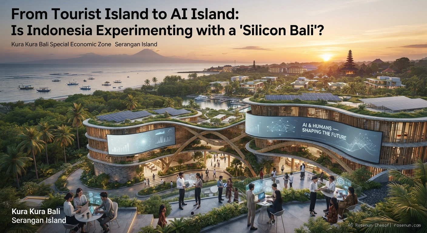 จากเกาะท่องเที่ยวสู่เกาะ AI: อินโดนีเซียกำลังทดลองสร้าง “Silicon Bali”?